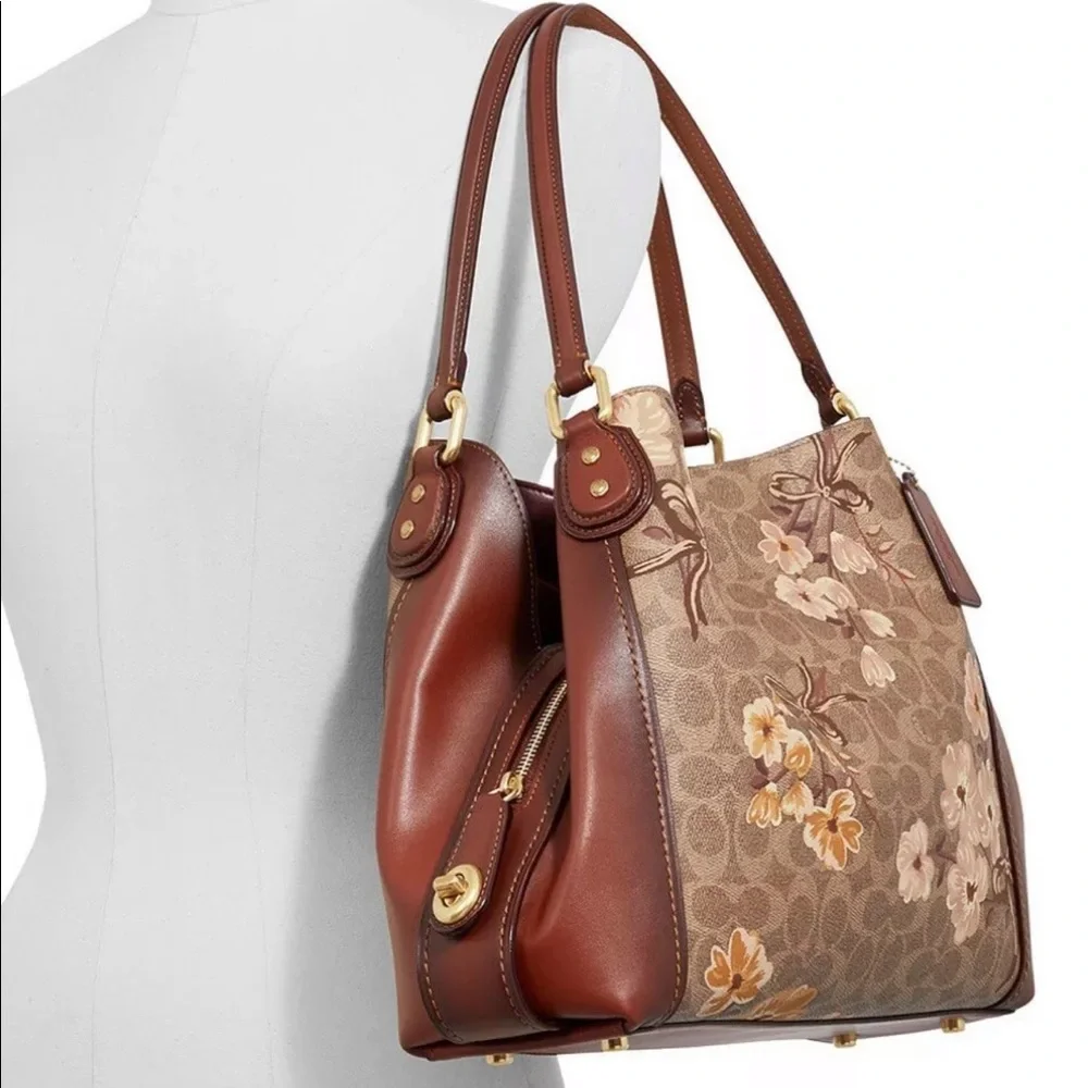 Coach 54651  Prairie Coated Canvas Signature - Picture 3 of 6
